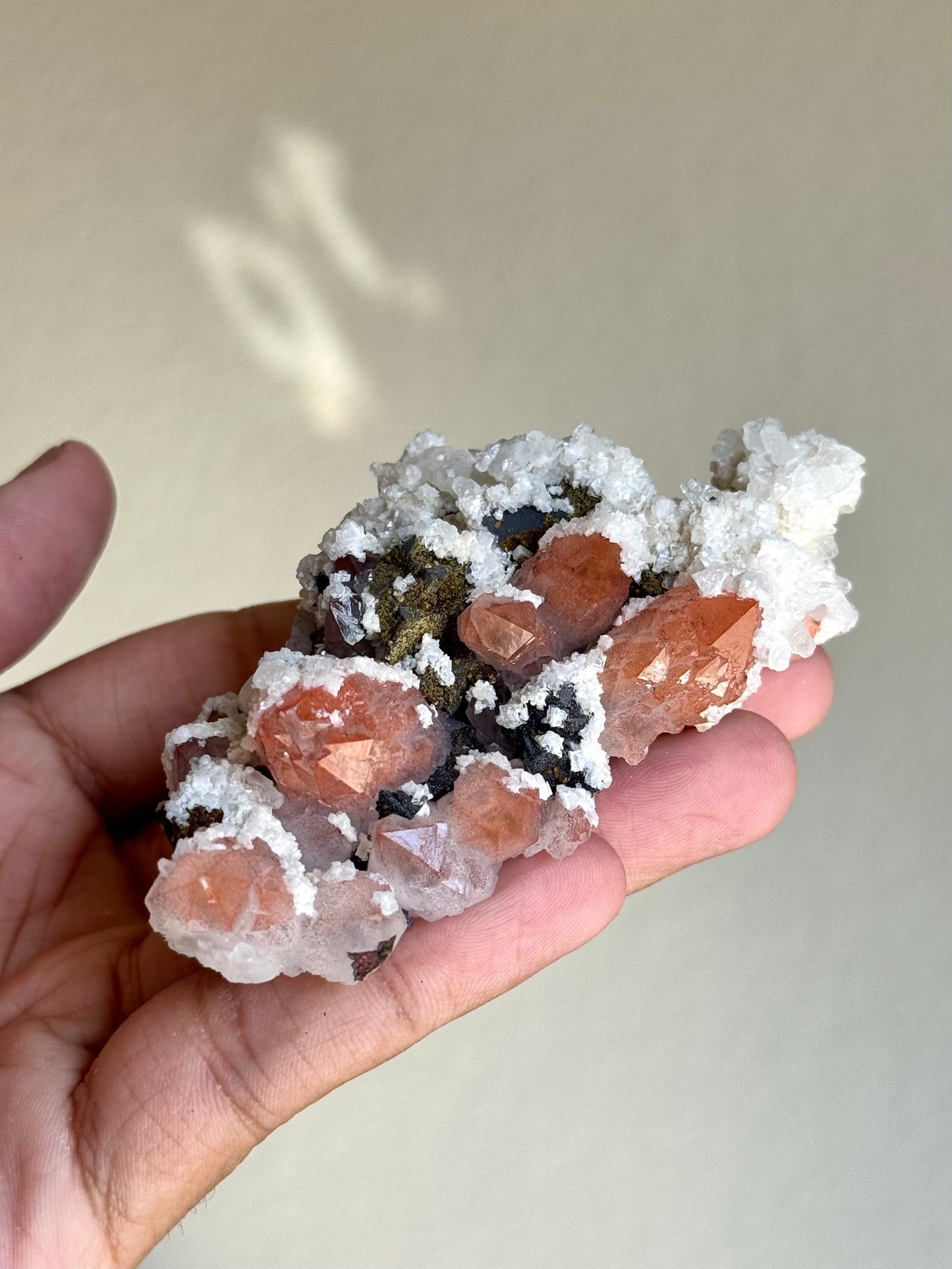 Quartz, Dolomite & Chalchopyrite