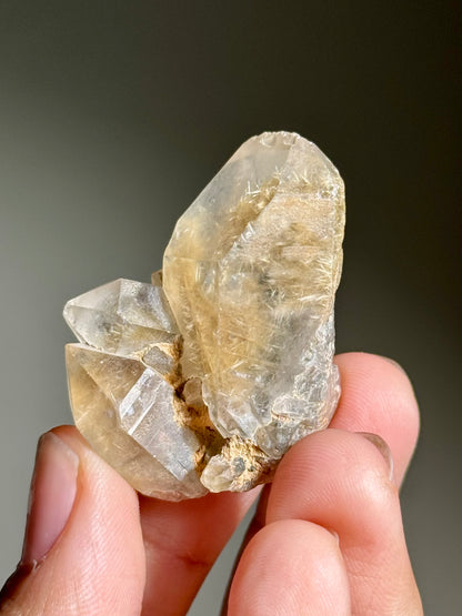 Rutile in Quartz