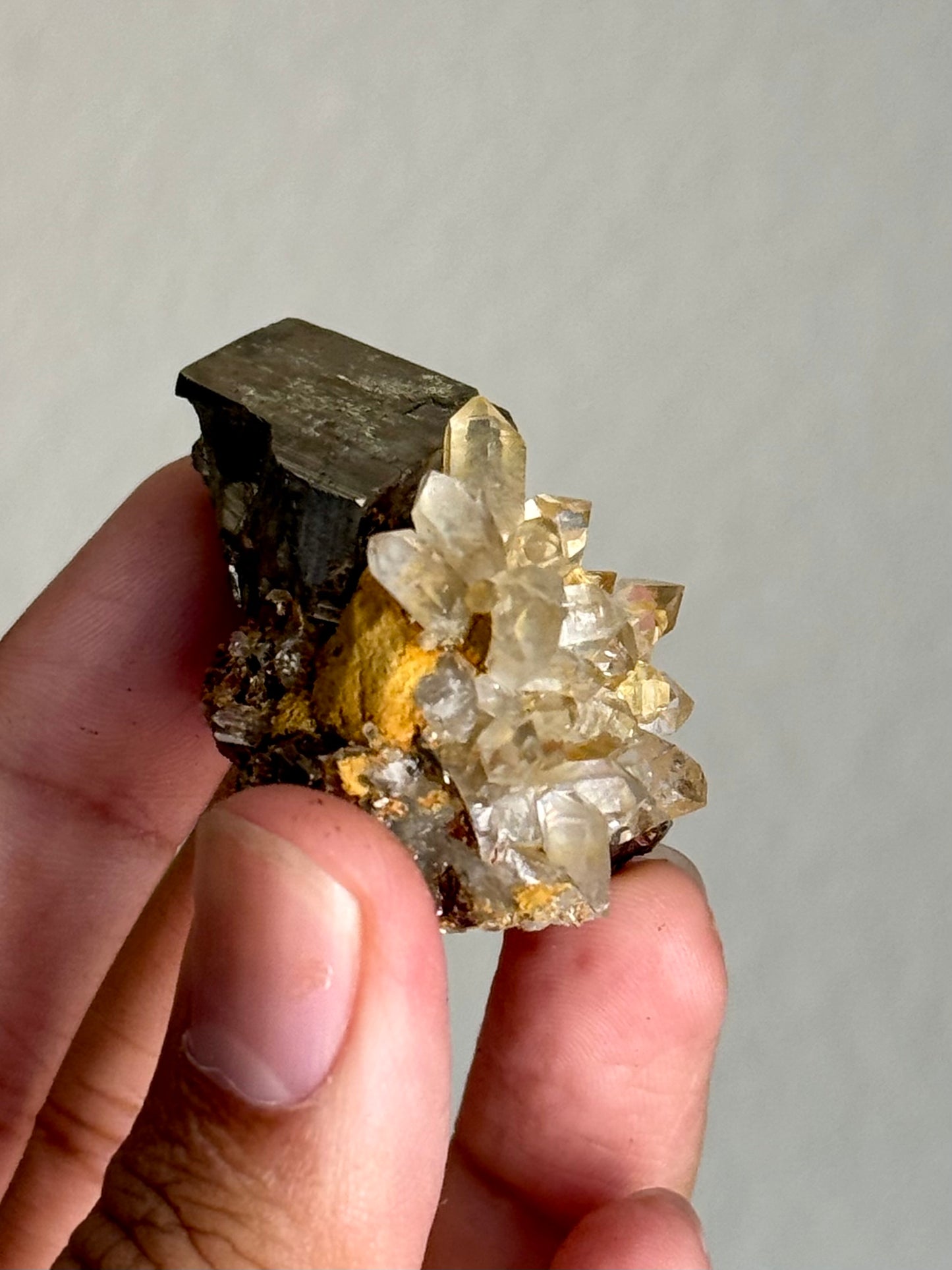 Quartz & Pyrite