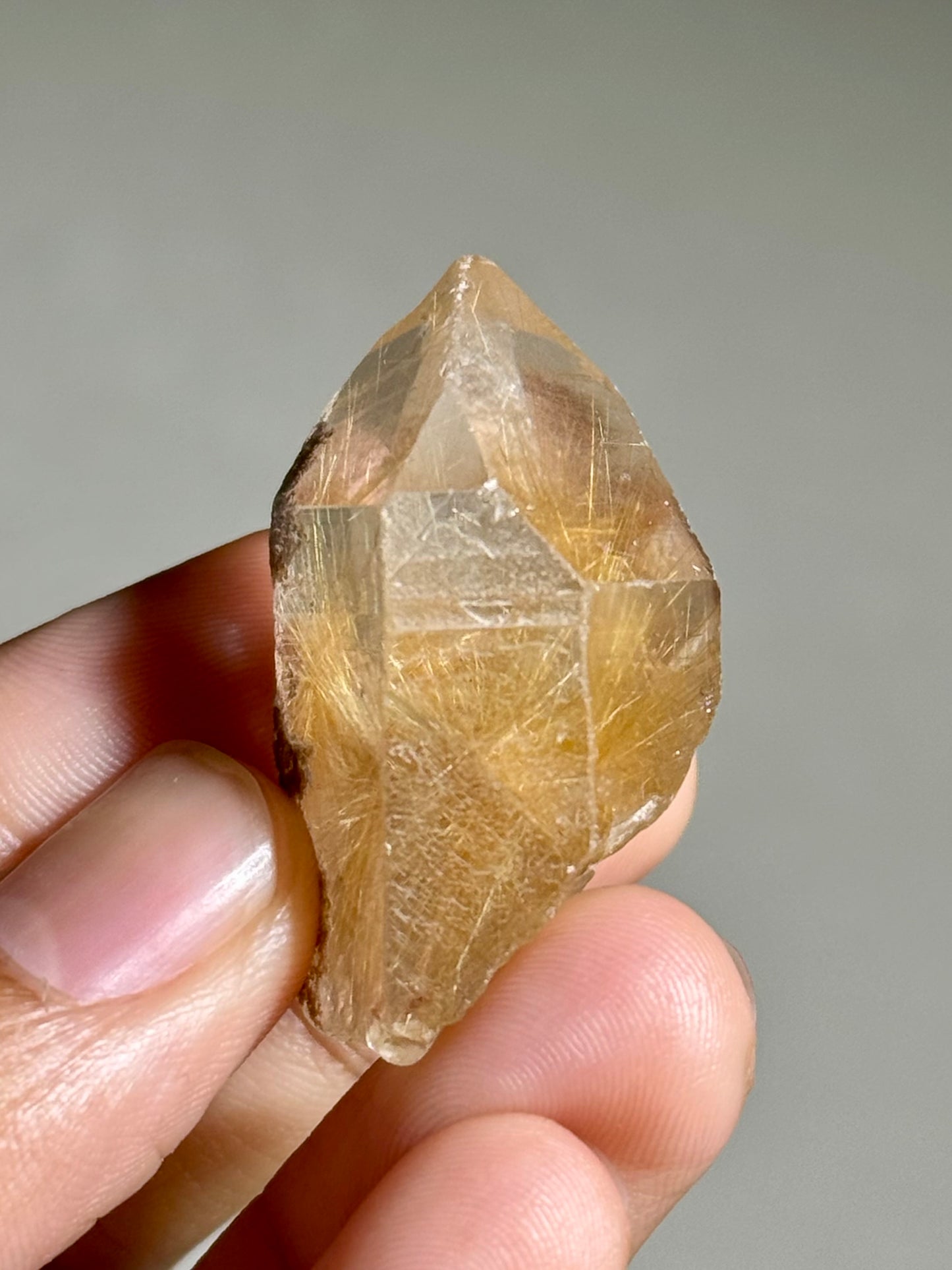 Rutile in Quartz