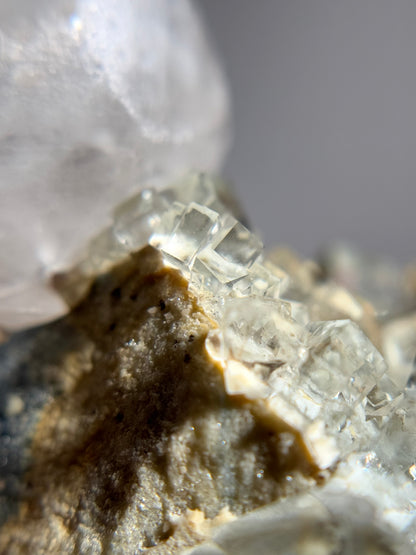 Fluorite & Calcite w/Dendrites