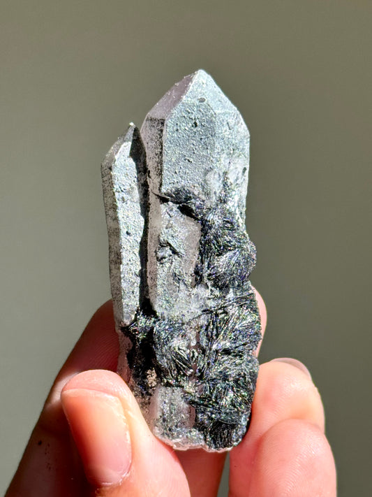 Amethyst & Hematite