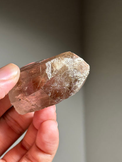 Smoky Quartz with Rutile