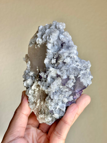 Quartz, Calcite & Fluorite