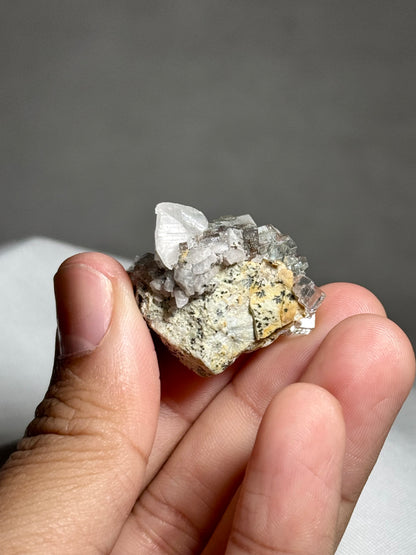 Fluorite & Calcite w/Dendrites