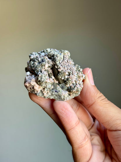 Calcite, Fluorite & Quartz