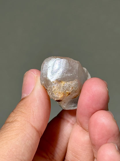 Semi-Polished Himalayan Quartz with Rutile