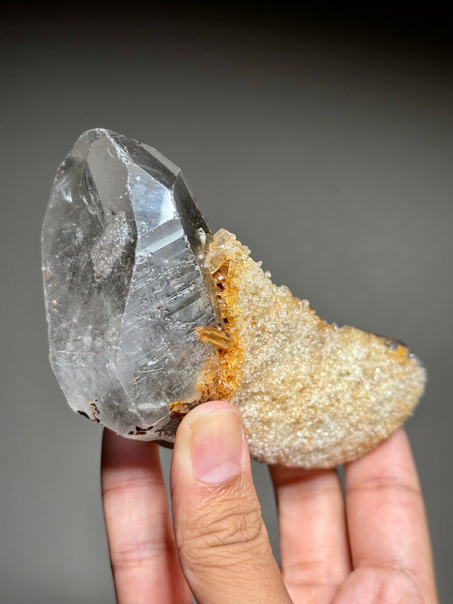 Rutile in Quartz