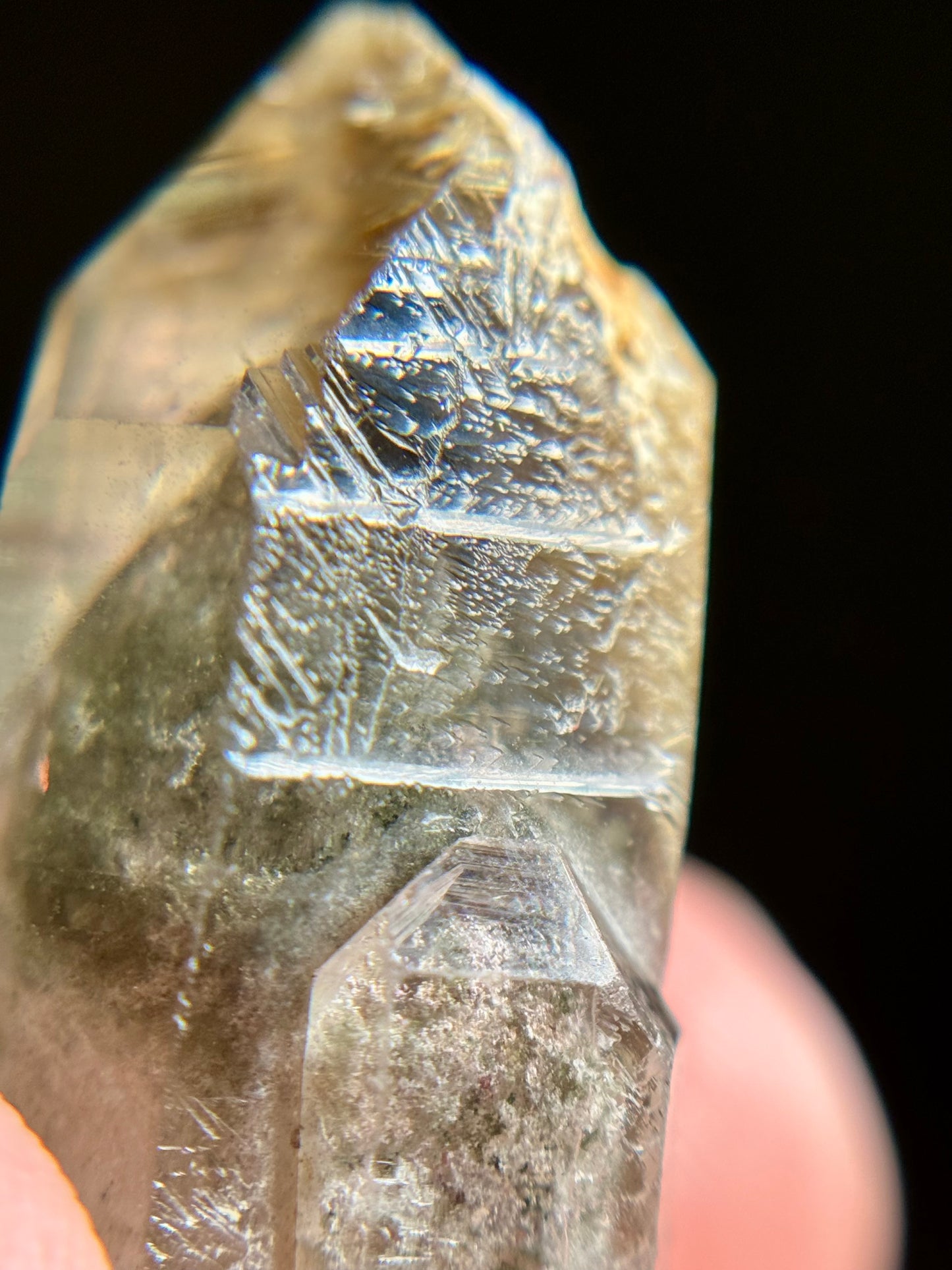 Rutile in Quartz