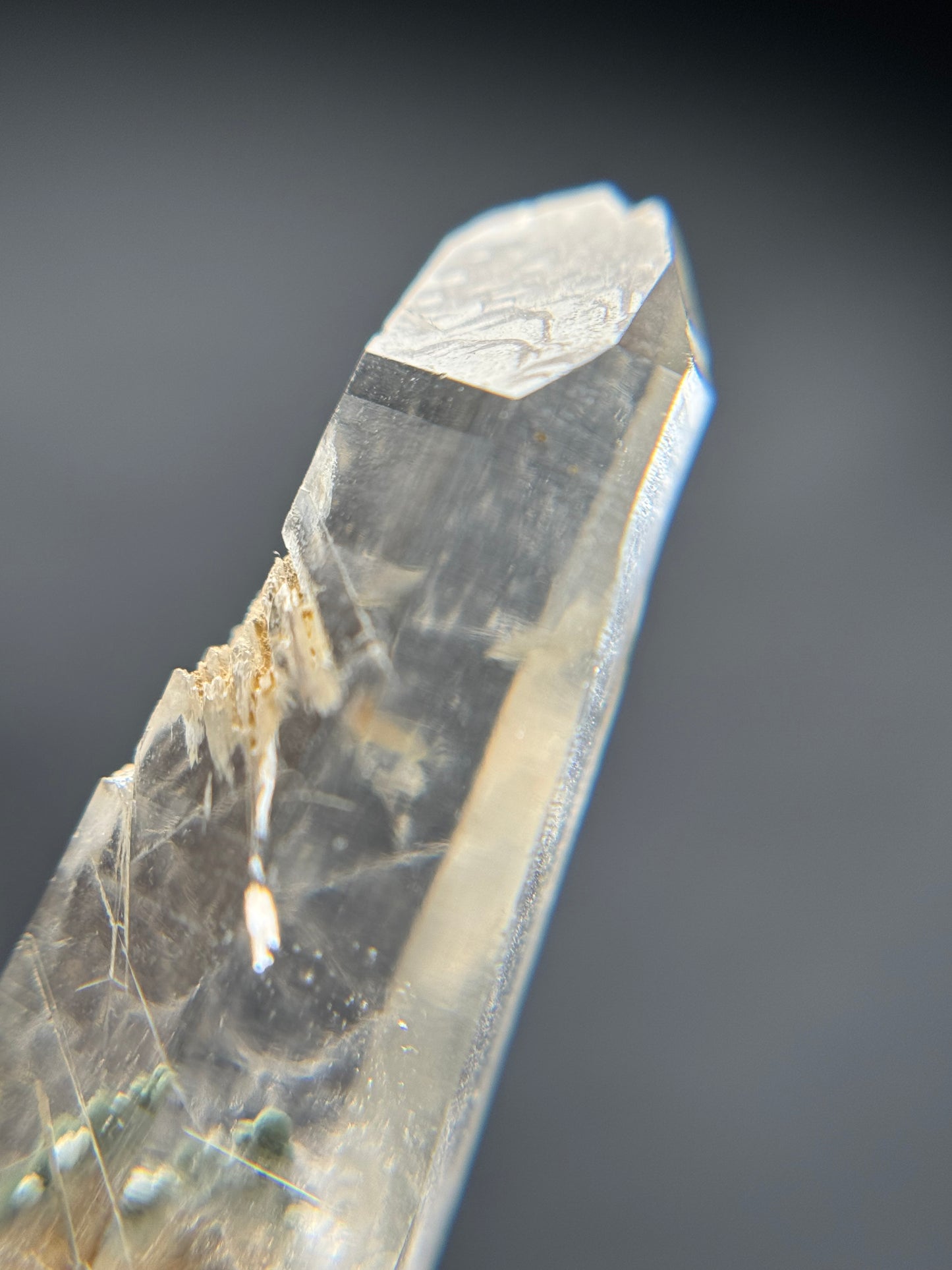 Cookite & Tremolite in Quartz