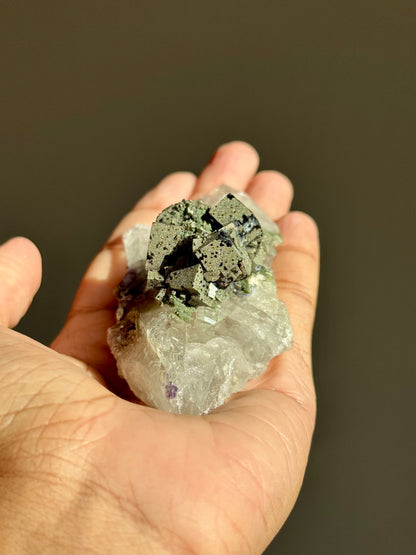 Fluorite & Pyrite