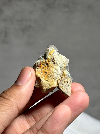 Fluorite & Calcite w/Dendrites