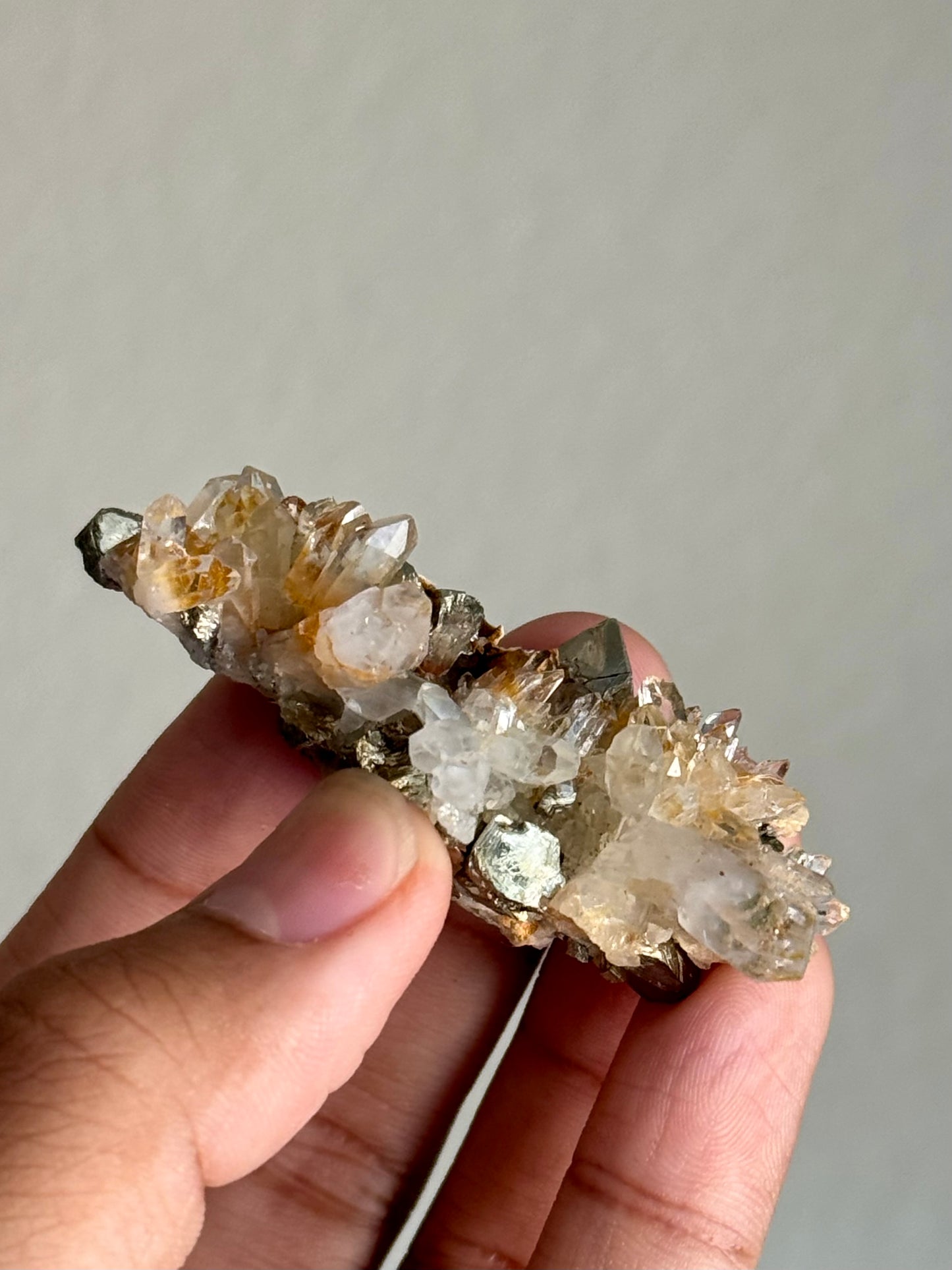 Quartz & Pyrite