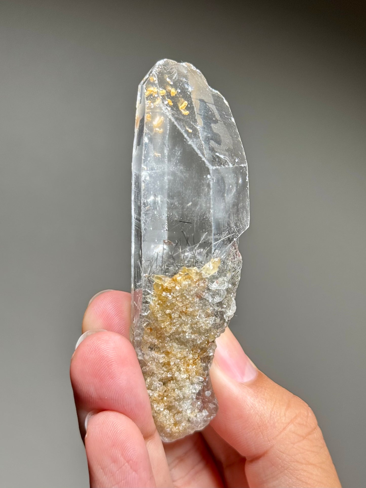 Rutile in Quartz