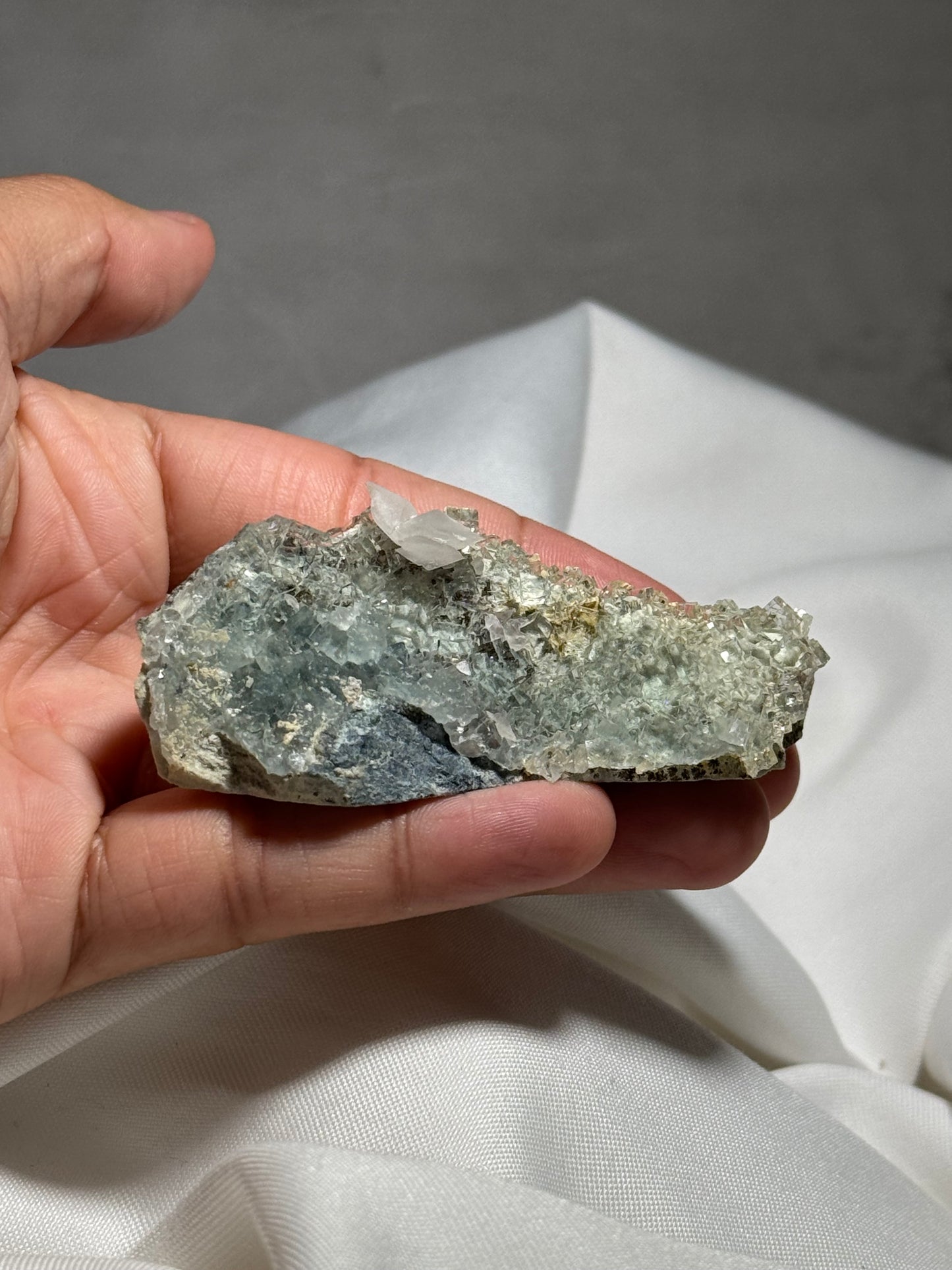 Fluorite & Calcite w/Dendrites