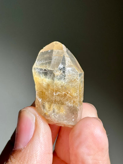 Dandelion Rutile in Quartz
