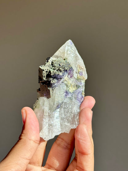Fluorite & Pyrite