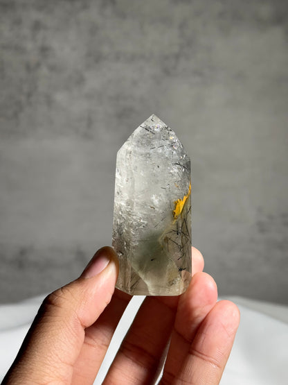 Tourmalated Citrine