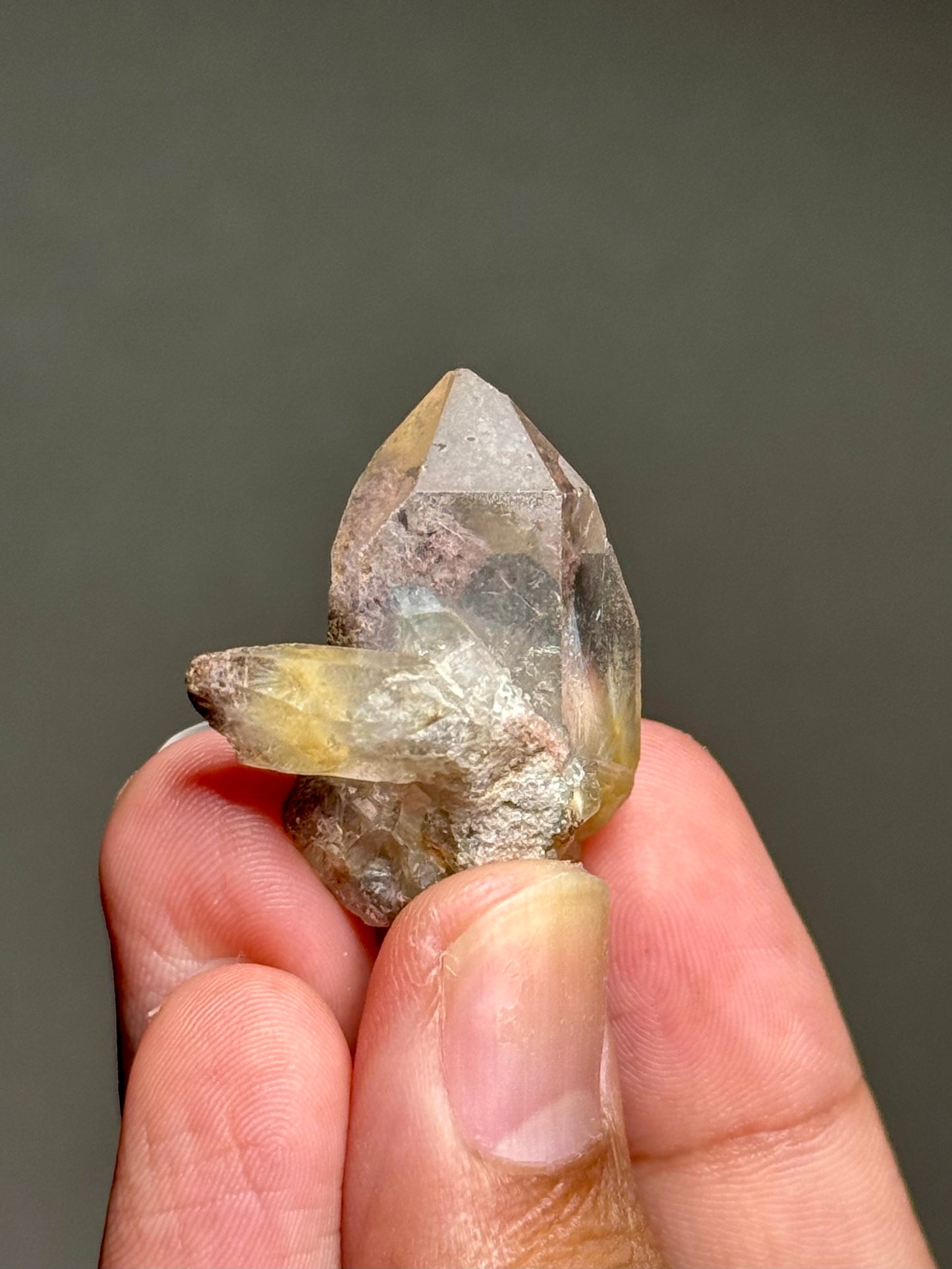 Dandelion Rutile in Quartz