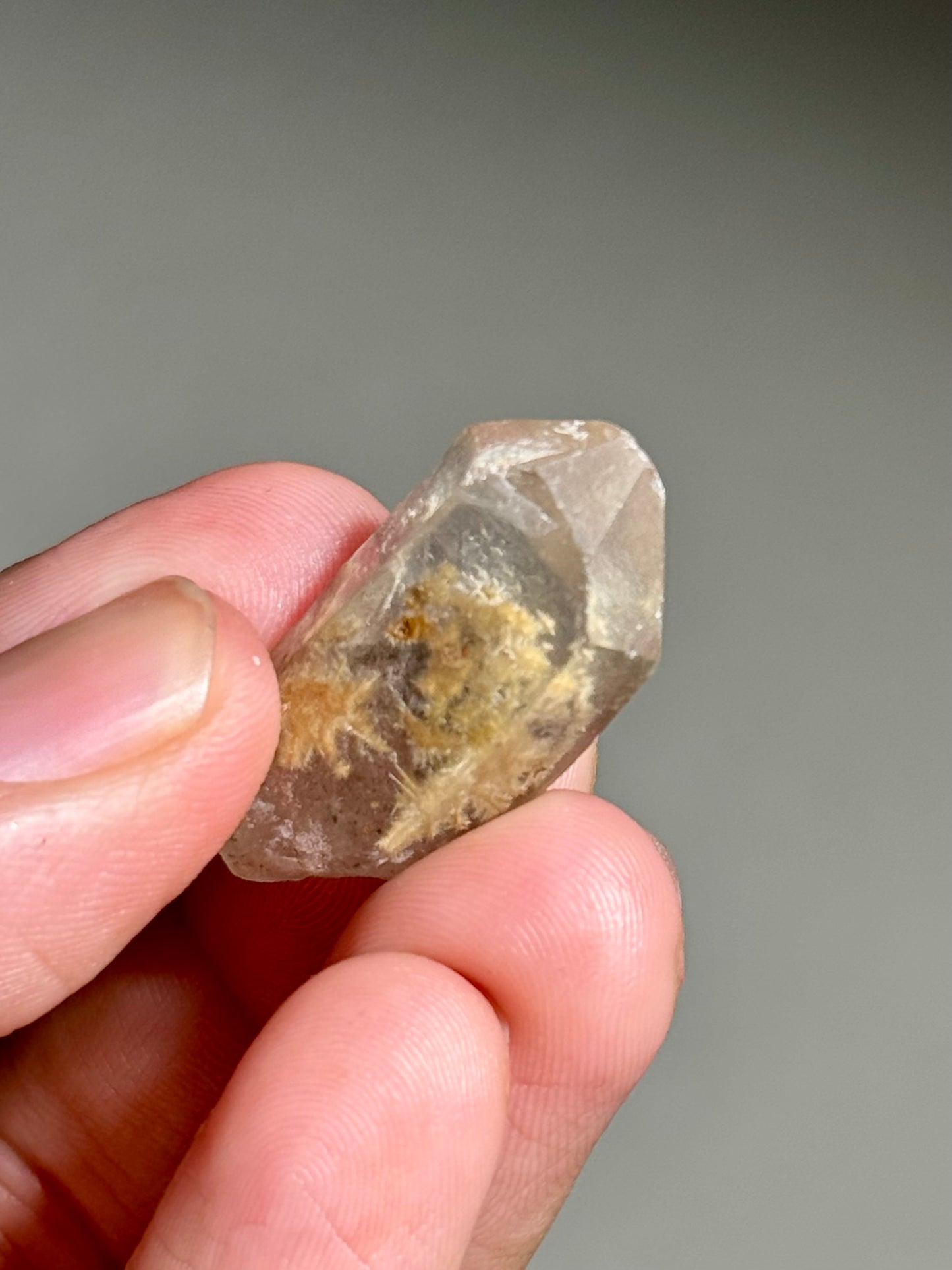 Dandelion Rutile in Quartz