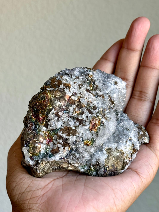 Pyrite & Calcite