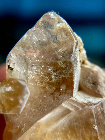 Rutile in Quartz