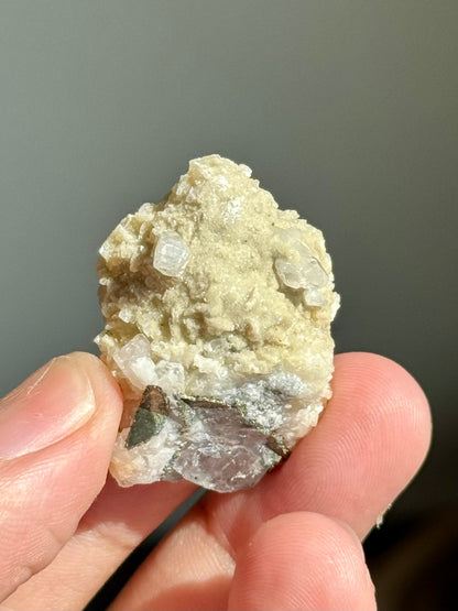 Quartz, Pyrite, Calcite & Dolomite