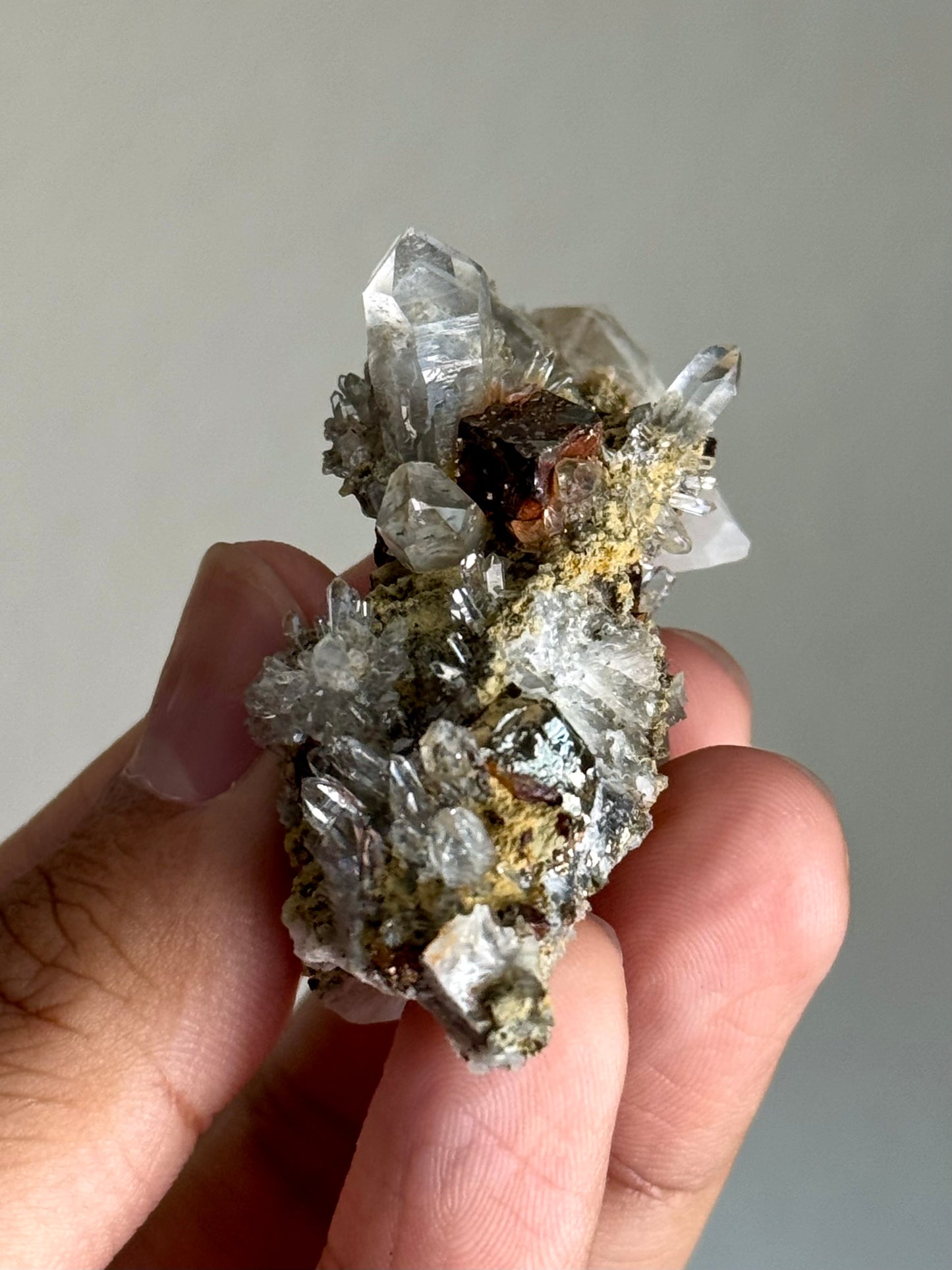 Quartz & Pyrite