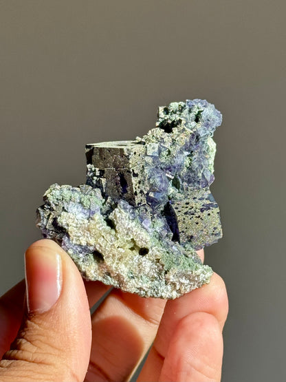 Fluorite & Pyrite