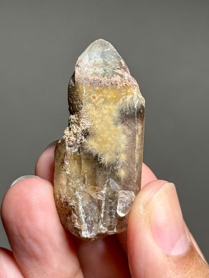 Dandelion Rutile in Quartz