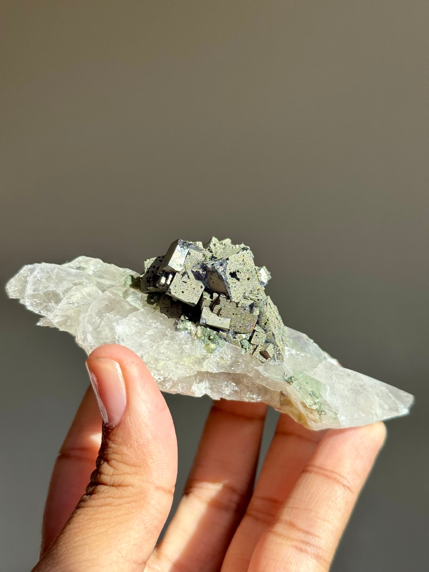 Fluorite & Pyrite
