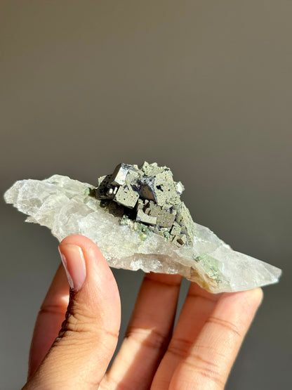 Fluorite & Pyrite