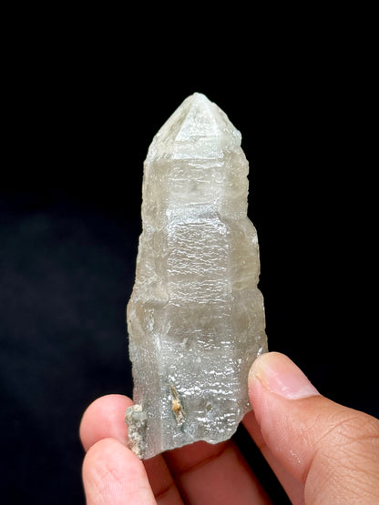 Pink Fluorite on Smoky Quartz