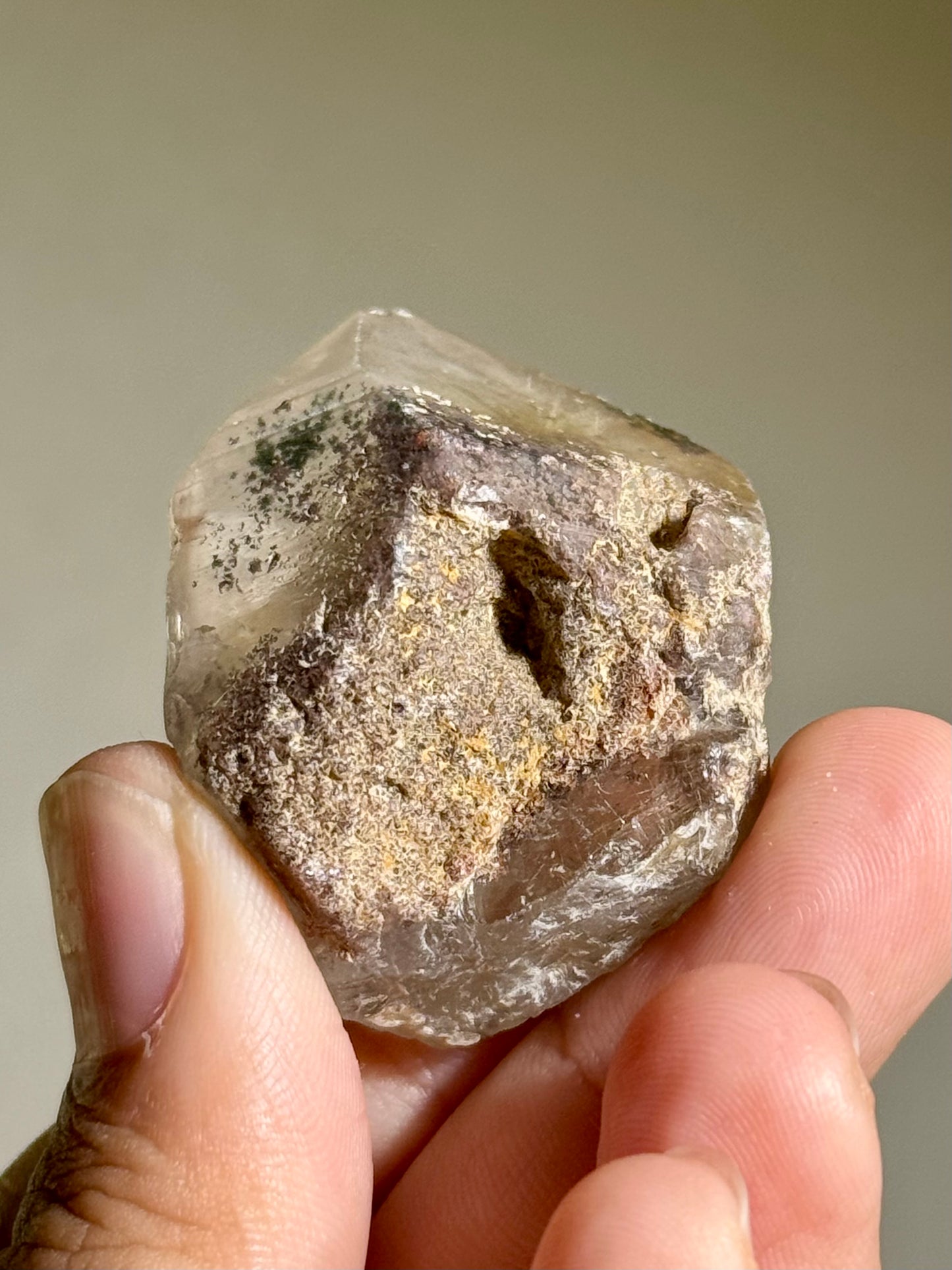 Dandelion Rutile in Quartz