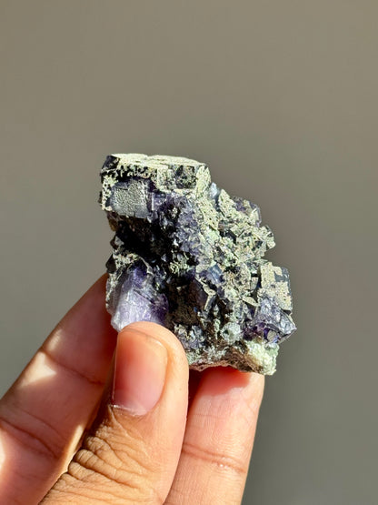Fluorite & Pyrite