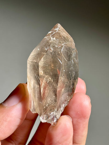 Smoky Quartz with Rutile