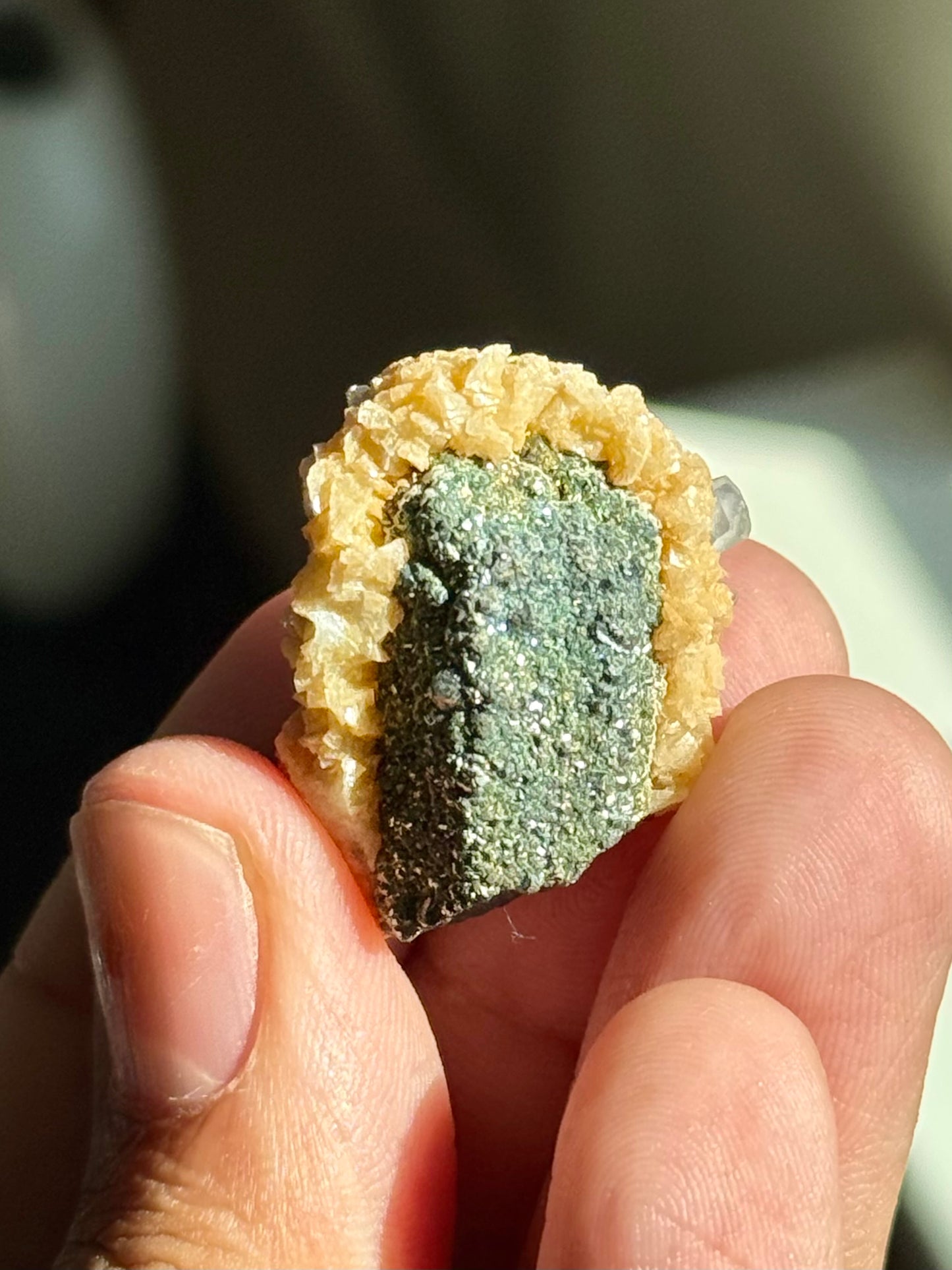 Quartz, Pyrite, Dolomite & Calcite