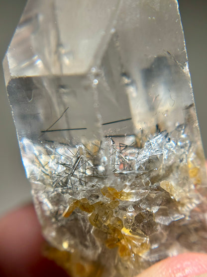 Rutile in Quartz