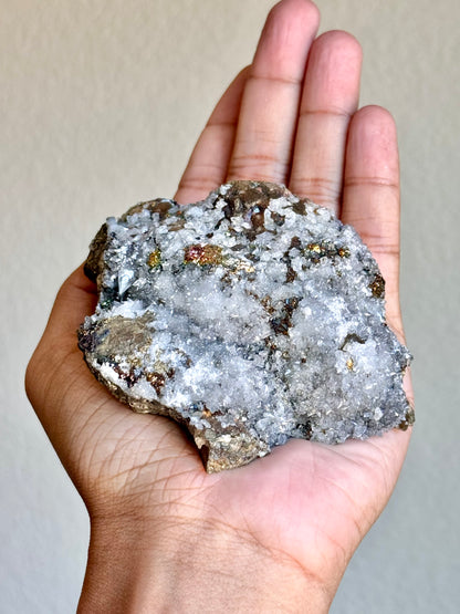 Pyrite & Calcite
