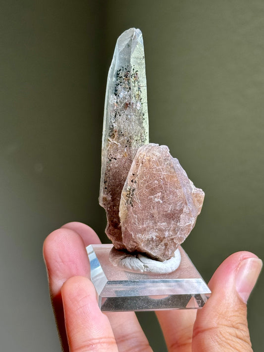 Rutile in Quartz
