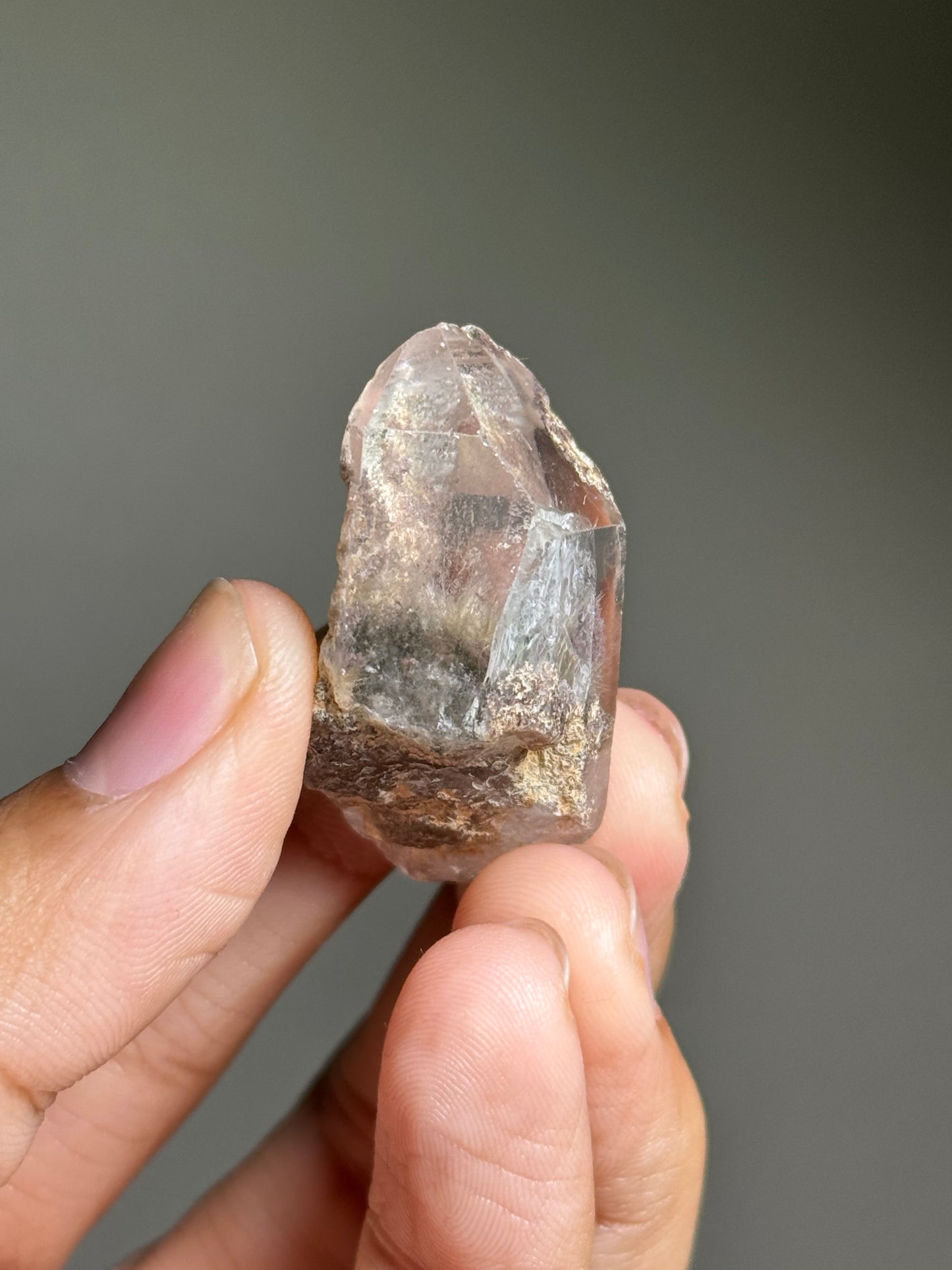 Dandelion Rutile in Quartz