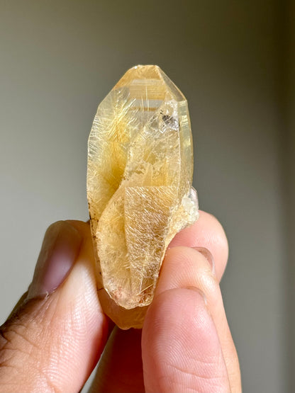 Rutile in Quartz