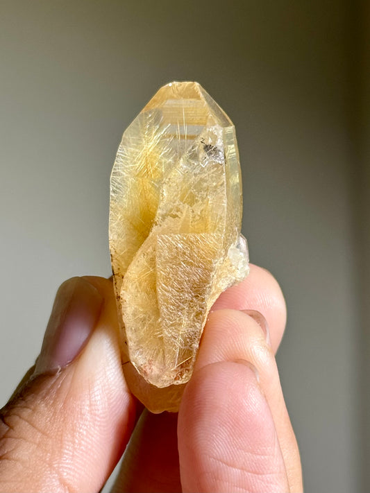 Rutile in Quartz