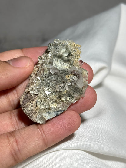 Fluorite & Calcite w/Dendrites