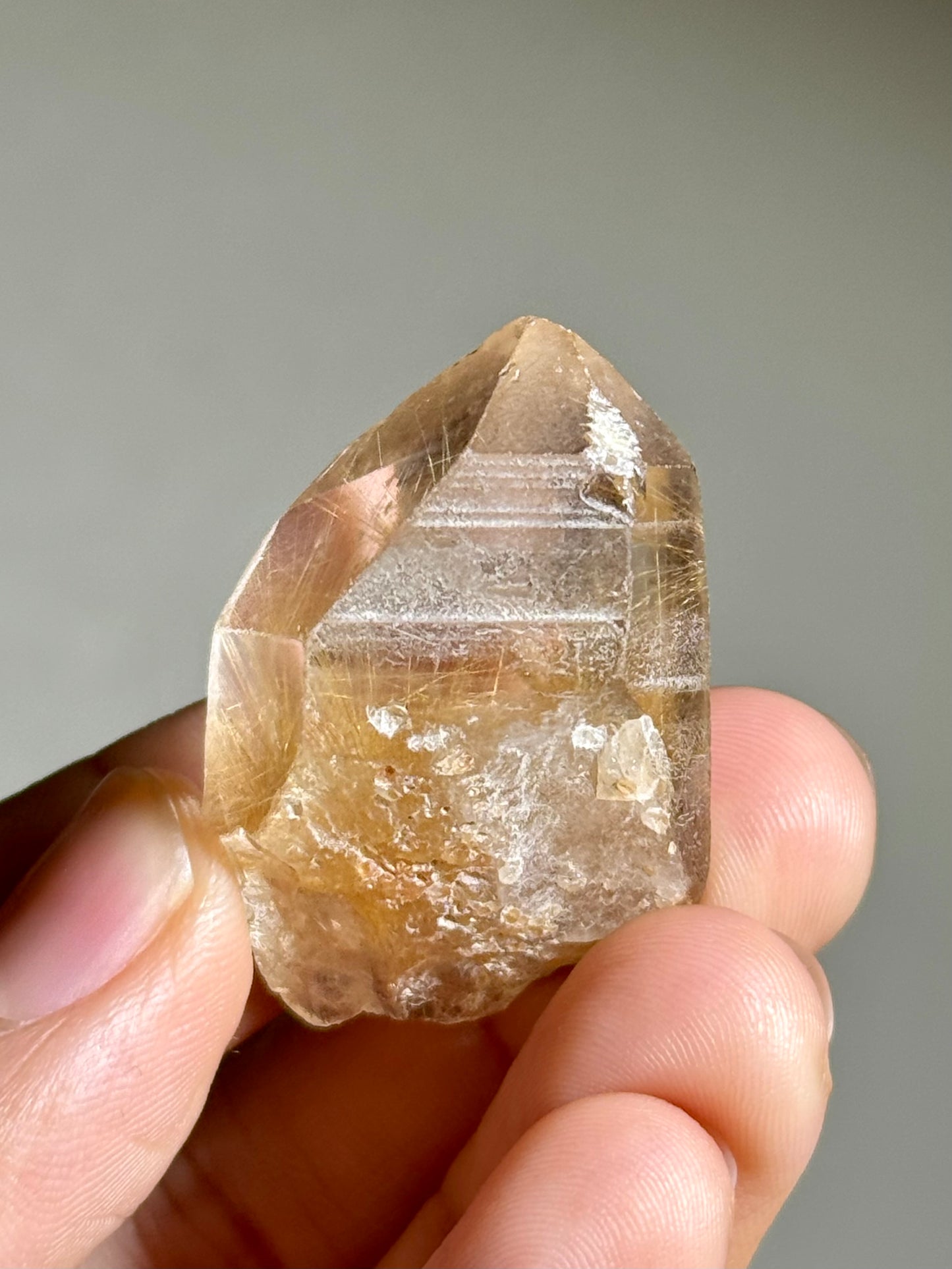 Rutile in Quartz