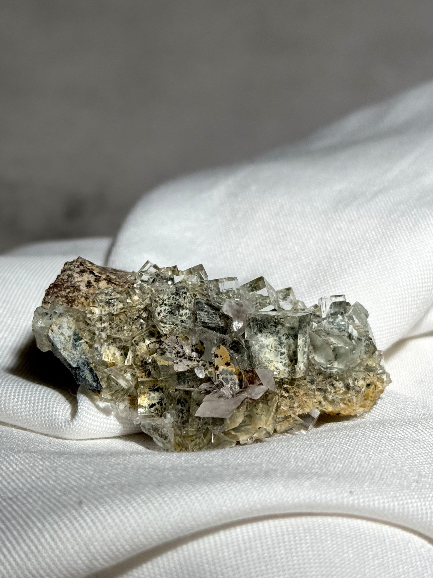 Fluorite & Calcite w/Dendrites