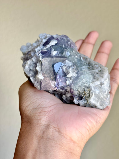 Quartz, Calcite & Fluorite