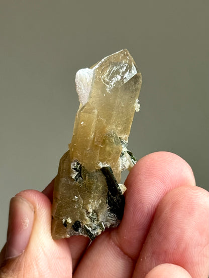 Quartz & Hedenbergite