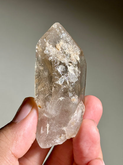 Smoky Quartz with Rutile