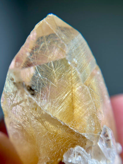 Rutile in Quartz
